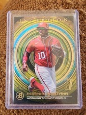 Bowman Inception Roismar Quintana #88 WA Nationals /50