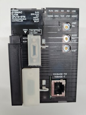 OMRON SYSMAC CJ1M CPU13-ETN CPU UNIT