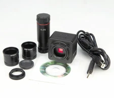 5.0 MP HD USB Microscope Digital Electronic Eyepiece Camera with C Mount Adapter