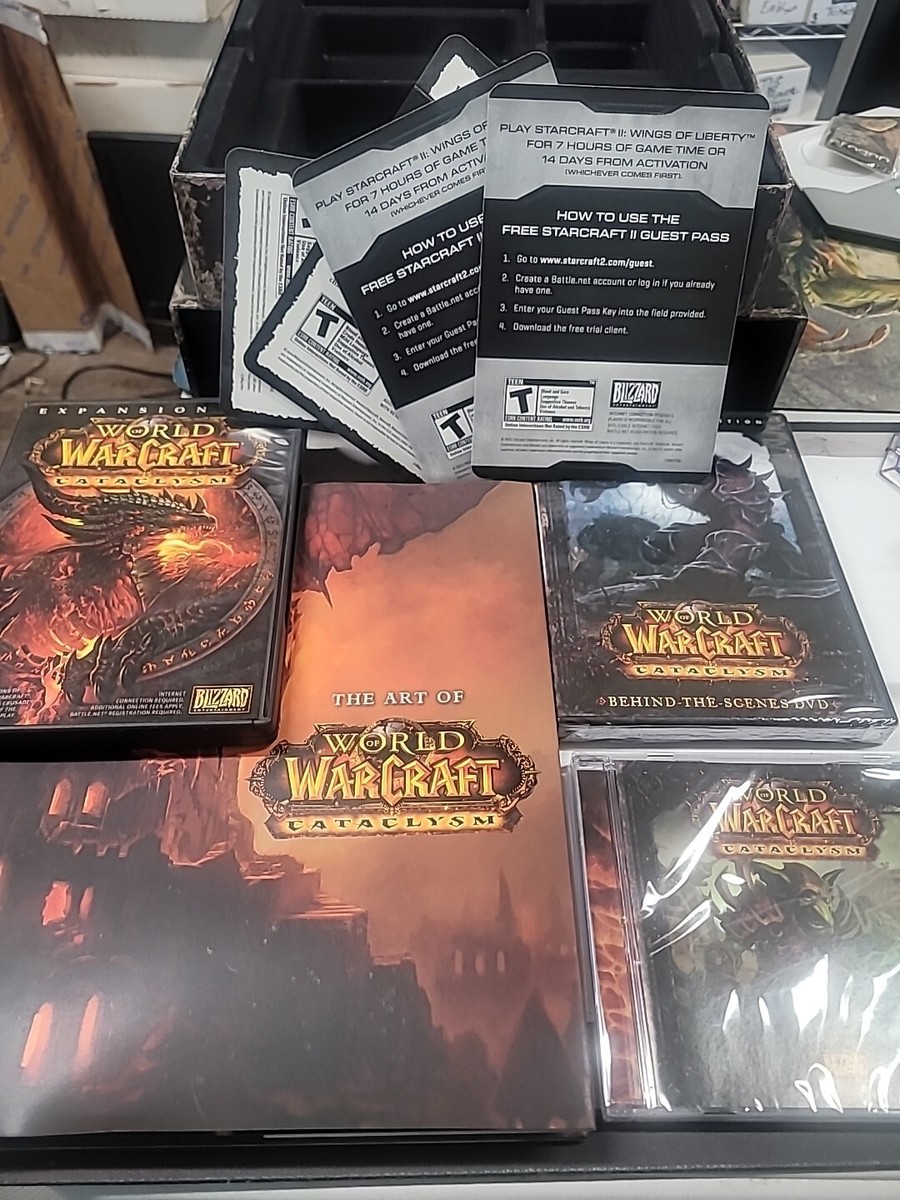 PC - World Of Warcraft: Cataclysm Collector's (No Cards