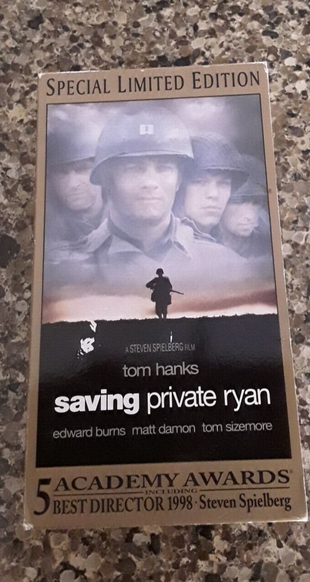Saving Private Ryan (VHS, 1999, Widescreen) SPECIAL LIMITED