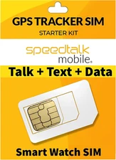 GPS Tracker SIM Card Starter Kit | 3 in 1 Universal Simcard: Standard, Micro,...