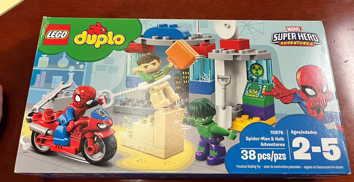 LEGO 10876 Duplo Spider Man Hulk Adventures 38 pcs