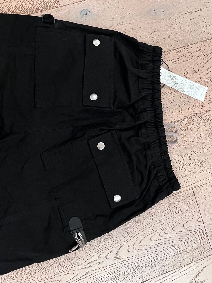 RICK OWENS BAUHAUS CARGO BLACK BNWT SIZE 46 EU 30 US RU21S6377