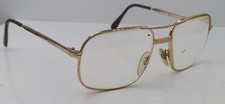 Vintage Girard 3110 Gold Square Pilot Metal Sunglasses France FRAMES ONLY