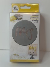 EK Tools Large Punch Paper Card Scrapbooking Mrs. 54-30288 2017 Brand New