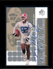 2000 SP Authentic  #  KC  Kwame Cavil  CFL NFL RC WR    Auto   Buffalo Bills