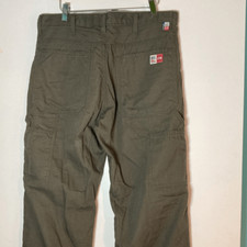 Big Bill Flame Resistant Mens Size 34 Cargo Work Pants Slim Fit