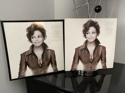Janet Jackson - Design Of A Decade 1986-1996 LP vinyl record Used