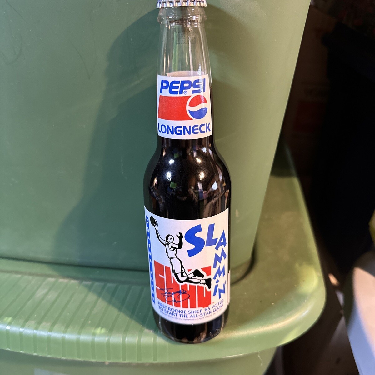 Pepsi Longneck Shaquille O'Neal Shaq Jammin' Bottle 92-93 Season