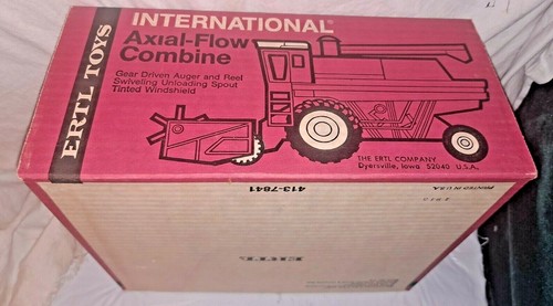 Ertl Toys International Harvester IH Axial Flow Combine #413 1/32 Diecast w/Box - Picture 7 of 8
