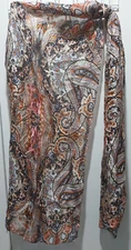 Fella Hamilton Scarf 100% silk excellent condition sheer fabric bohemian