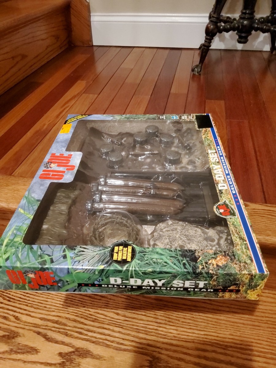1999 Hasbro GI Joe D-Day Set - Deluxe Mission Gear New | eBay