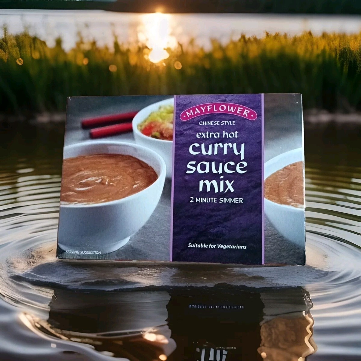 Packs🍒MAYFLOWER EXTRA HOT CHINESE CURRY SAUCE 3X255g=765g