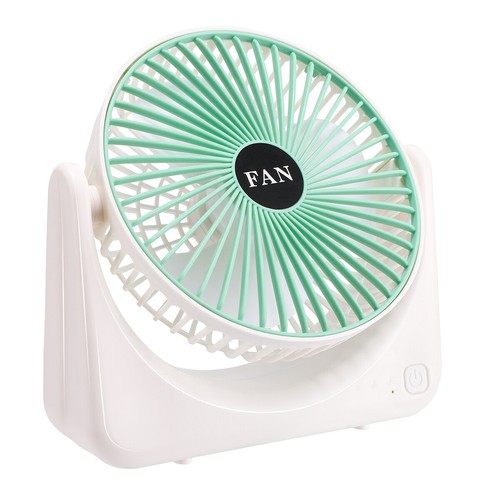 USB Rechargeable Desk Table Fan Personal Small Air Circulator Portable 3 Speeds - Picture 12 of 19