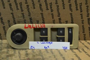 10-13 buick lacrosse DRIVER LEFT SIDE MASTER POWER WINDOW SWITCH 20854239