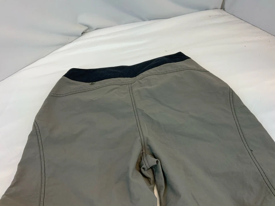 "Pantalones de ciclismo Sugoi Capri L para mujer color nailon tostado 22"" entrepierna excelente YGI D1-180" Foto 3 de 4