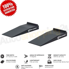 Race Ramps RR-TJ-S 3" Trak-Jax Ramps With 1.5" Stop - 7.8 Degree Approach Angle