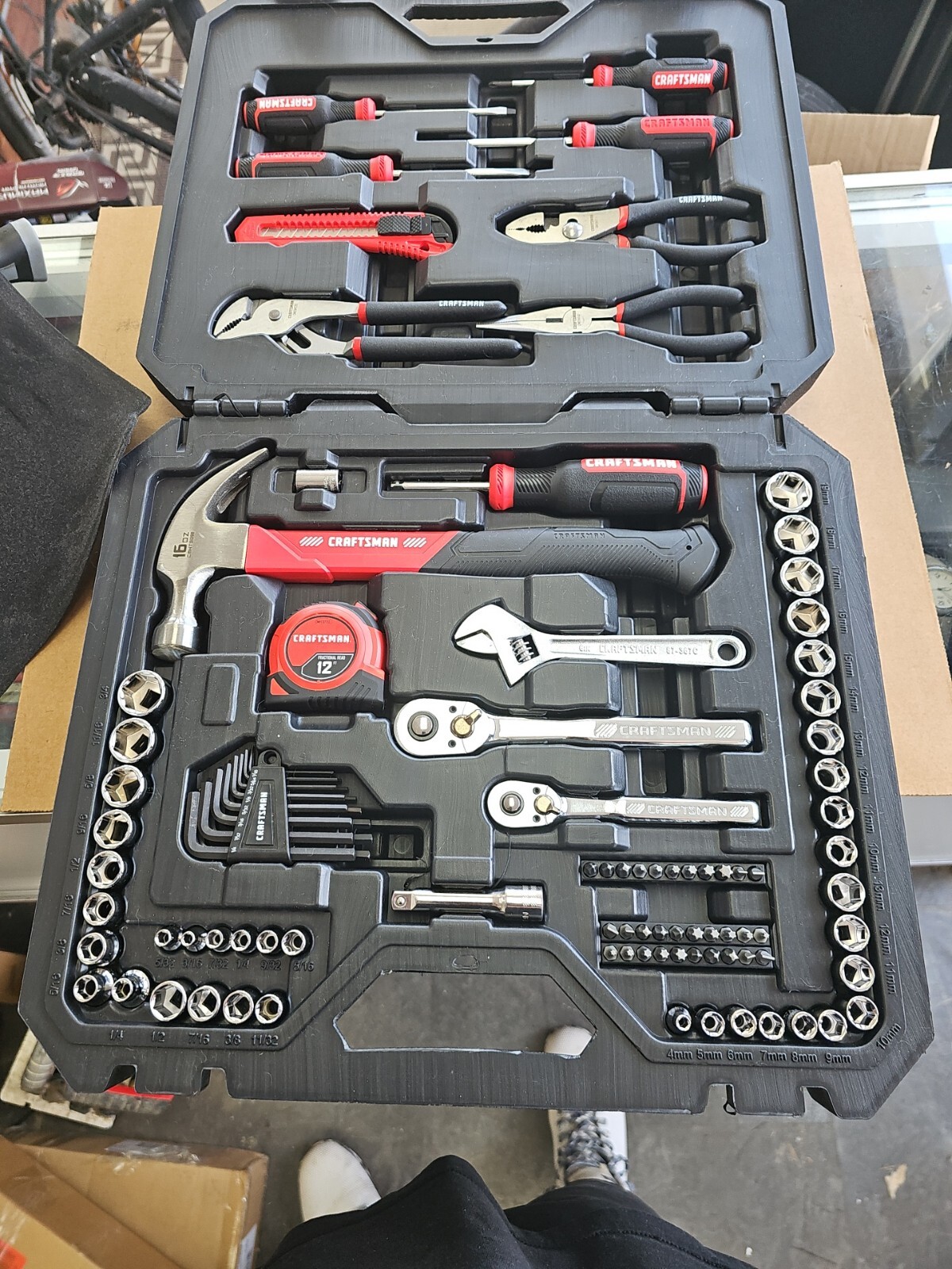 CRAFTSMAN Home Tool Set / Mechanics Tools Kit, 102Piece (CMMT99448