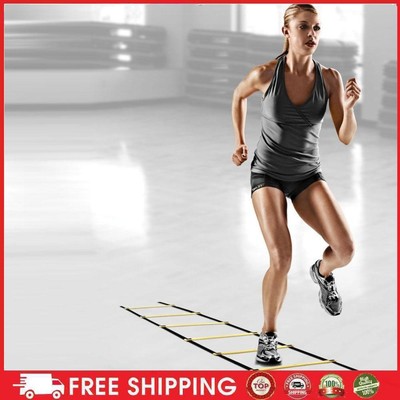 5 Rung Soccer Speed Ladder Foldable Football Footwork Ladder for Kids and Adults