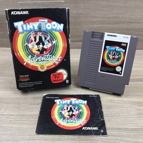 NES Spiel &bull; Tiny Toon Adventures &bull; mit OVP + Anleitung + H&uuml;lle  Nintendo NES #M4