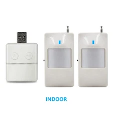 Driveway Alarm Sensor Wireless Motion Infrared Garage Alert Secure System Patrol