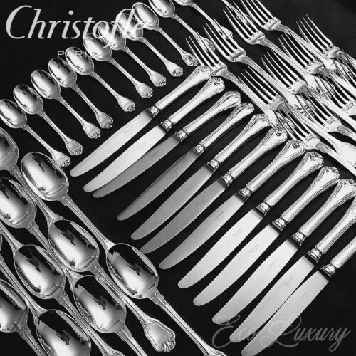 Nos Christofle Royal antigüedades Plateado