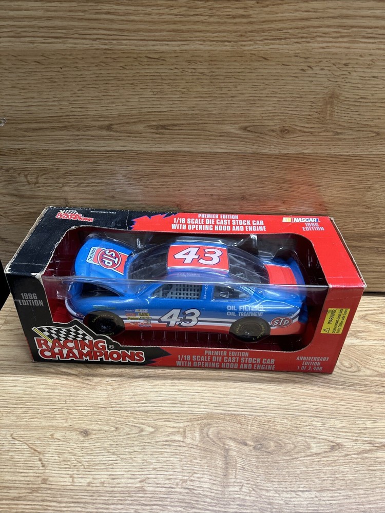 1996 Racing Champions 1:18 Scale #43 Premier Anniversary Edition Stock Car