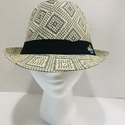 Corona Beer Fedora Bucket Hat Unisex Paper Cloth Live Mas Fina One Size NWOT