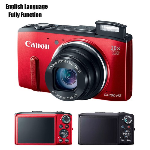 Appareil Photo Numérique Canon PowerShot SX280 HS - Zoom 20x - 12.1 MP - Wi-Fi - Occasion