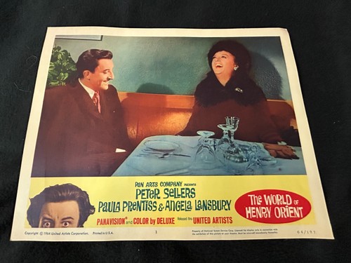 THE WORLD OF HENRY ORIENT- Orig 1964 lobby card set of eight! PETER SELLERS - Picture 4 of 12