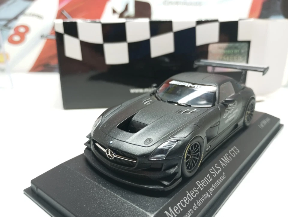 MINICHAMPS - MERCEDES-BENZ SLS AMG GT3 45 YEARS EDT. 1:43 SCALE MODEL 410 133200 - Image 2 of 4
