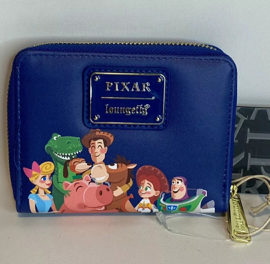 Loungefly Disney Toy Story Woody Bo Peep Friends Scene Zip Around Wallet