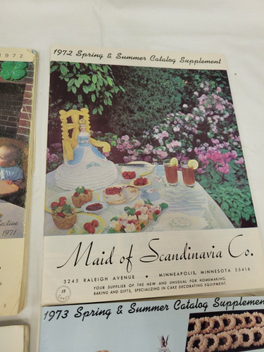 Maid of Scandinavia Catalogs & Cake of the Month Baking Cake Making 1970's - Picture 4 of 9