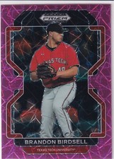 Brandon Birdsell - Neon Pink Velocity - 2022 Panini Prizm Draft Picks