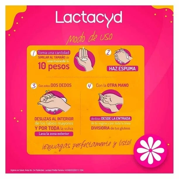 Champú LACTACYD PRO-BIO Íntimo de uso Diario (Fémina Floral) 200 ml EA Foto 4 de 4