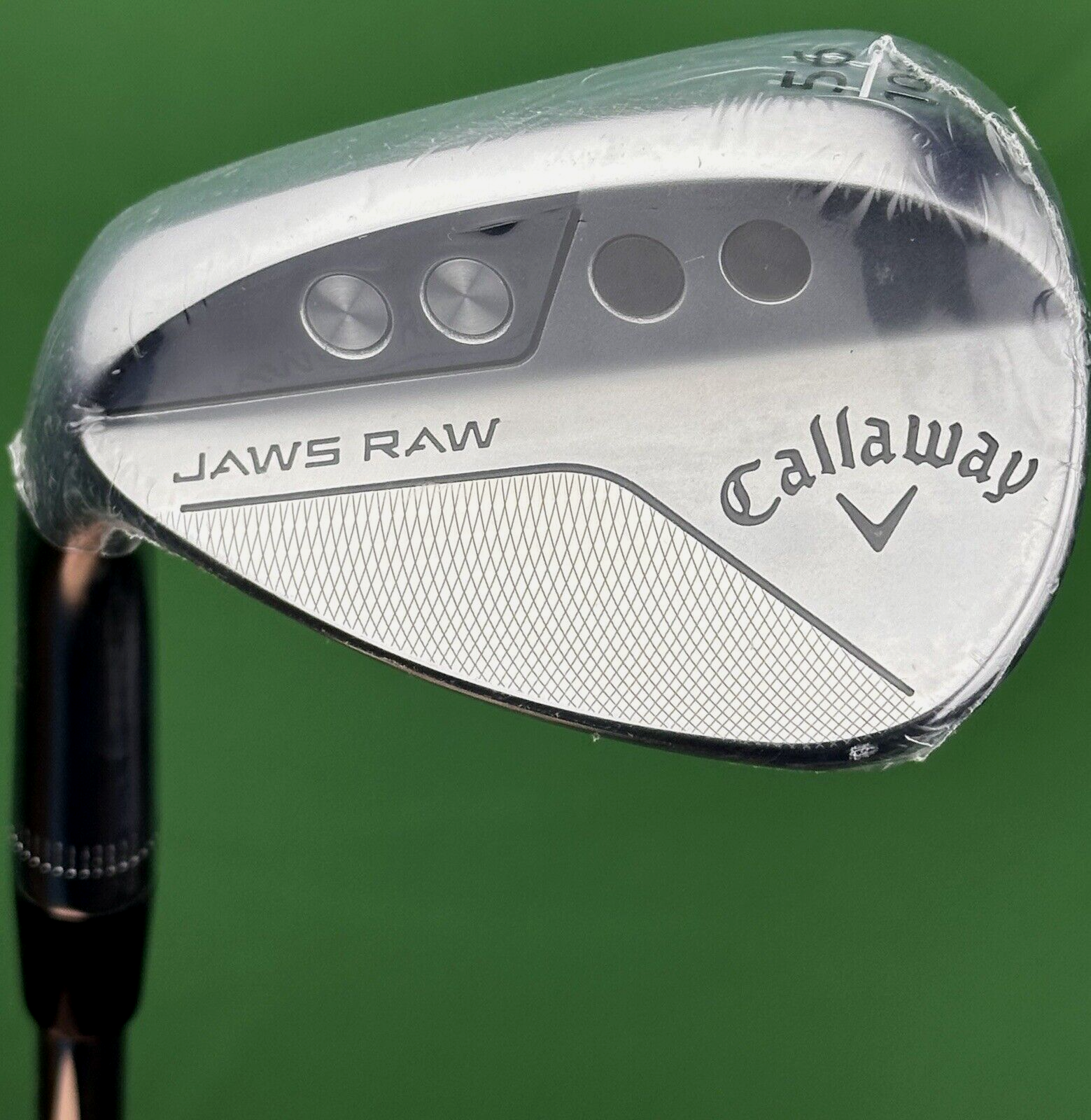 Callaway Jaws Raw Chrome Sand Wedge 56-10 Left Hand Steel Shaft New #88367 LH