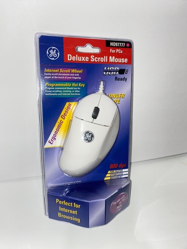 GE Deluxe scroll mouse for PCs Model H097777 - Picture 4 of 14
