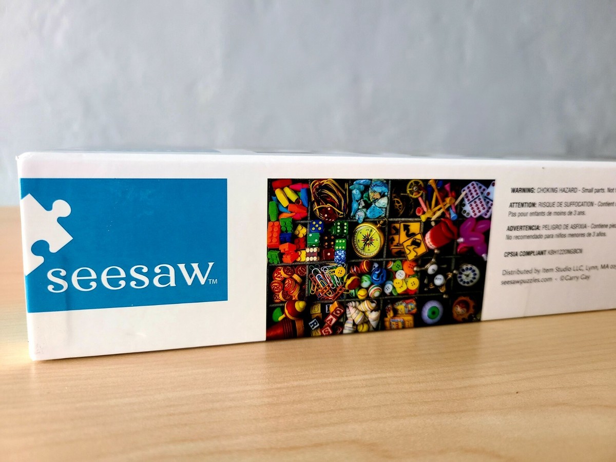 Seesaw 1000 Piece Jigsaw Puzzle Colorful Collectibles