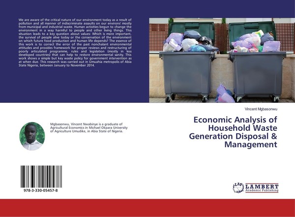 Economic Analysis Of Household Waste Generation Disposal & Management Vincent Mg-image