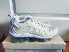 Nike Air VaporMax Plus Herren Sneaker Weiß Low Top Schnürung EU 40