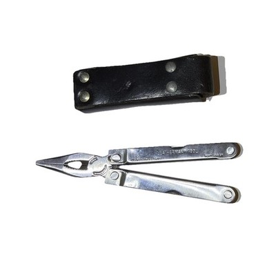 ORIGINAL LEATHERMAN TOOL WITH SHEATH. PAT#1325473. BORN 0493, PORTLAND OREGON.