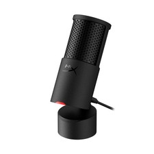 HyperX SoloCast 2 Gaming USB Condenser Mic Black - 24-bit/96kHz, Pop Filter