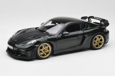 187250 Porsche Cayman GT4 RS Weissach Package 982 Brewster Green Norev 