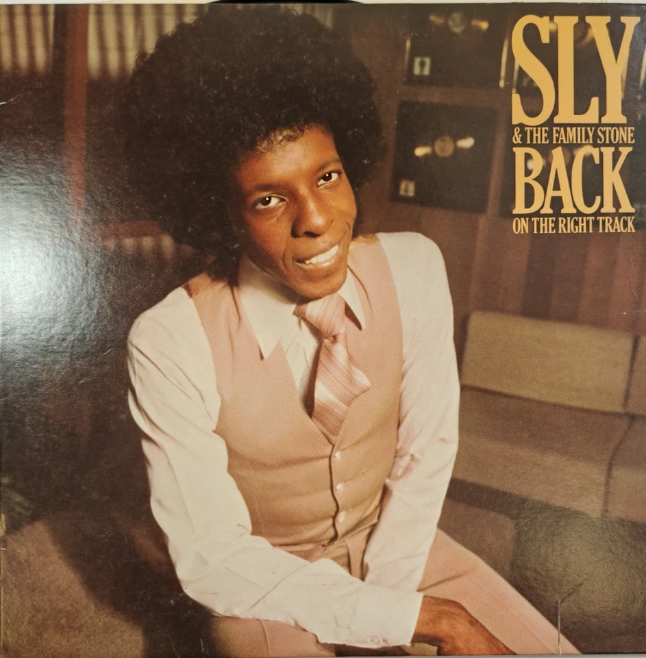 Sly & The Family Stone Back On The Right Track LP Album Vinyl record on Warner - Image 3 of 4