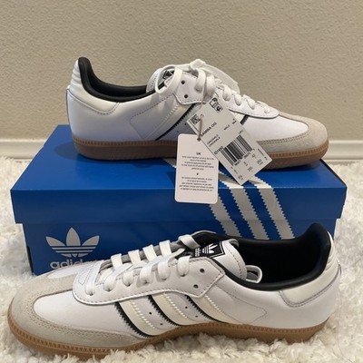 Adidas Originals Samba OG White/Black ID1480 Mens Casual Shoes
