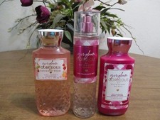 BATH BODY WORKS GINGHAM GORGEOUS BODY LOTION MIST SHOWER GEL LOT OF 3