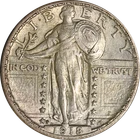 1918-S Standing Liberty Quarter - Nearly Perfect