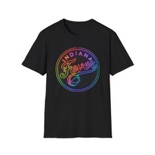 WNBA Indiana Fever LED Design Unisex Softstyle T-Shirt (Size L)