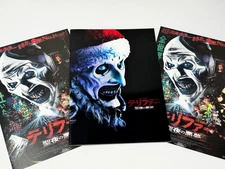 Terrifier 3 (2024) Japanese Movie Program +2 Flyers Chirashi Horror Damien Leone